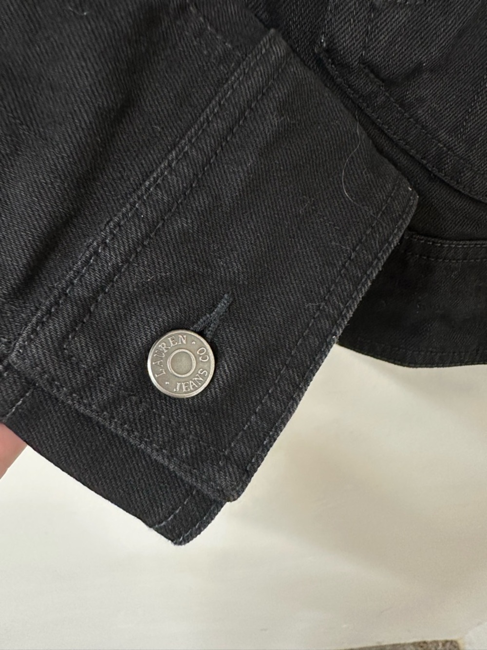 Black Asymmetrical Zip Jacket - Picture 4 of 8